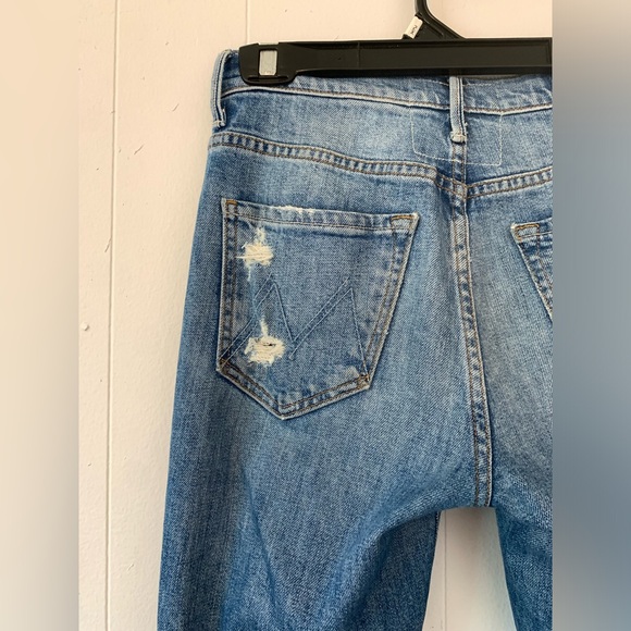 Mother Superior Jeans The Insider Crop Step Fray Holy Melancholy size 26 - Picture 10 of 14